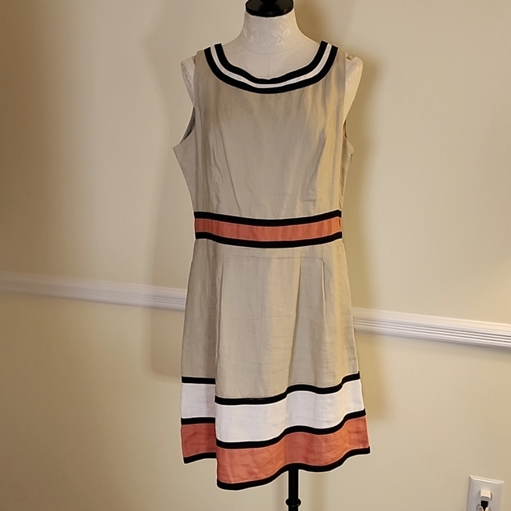 Conbipel Linen Dress Italy 48